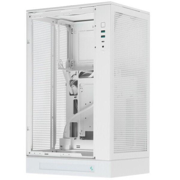 Корпус DEEPCOOL CH270 DIGITAL [CH270 DIGITAL WH] белый