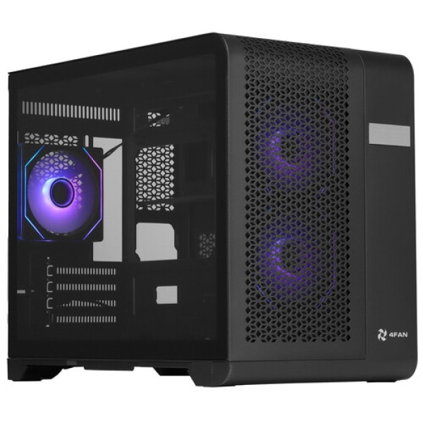 Корпус 4FAN XZ Megabit [XZMMABFP] черный