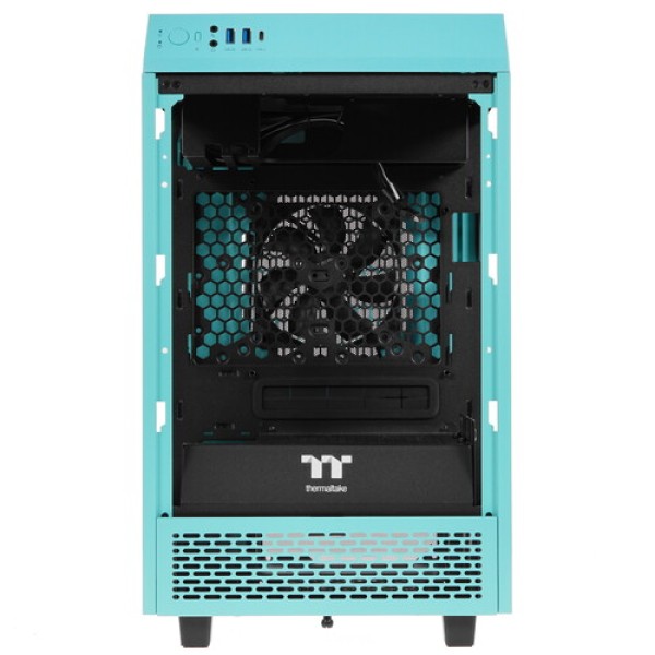 Корпус Thermaltake The Tower 100 Turquoise [CA-1R3-00SBWN-00] бирюзовый