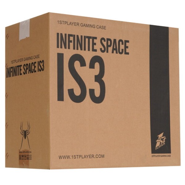 Корпус 1STPLAYER INFINITE SPACE IS3 [IS3-WH-1F2-W] белый