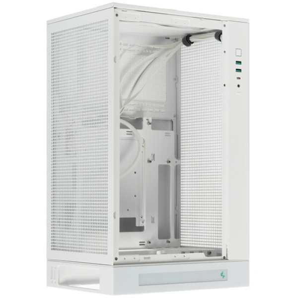 Корпус DEEPCOOL CH270 DIGITAL [CH270 DIGITAL WH] белый