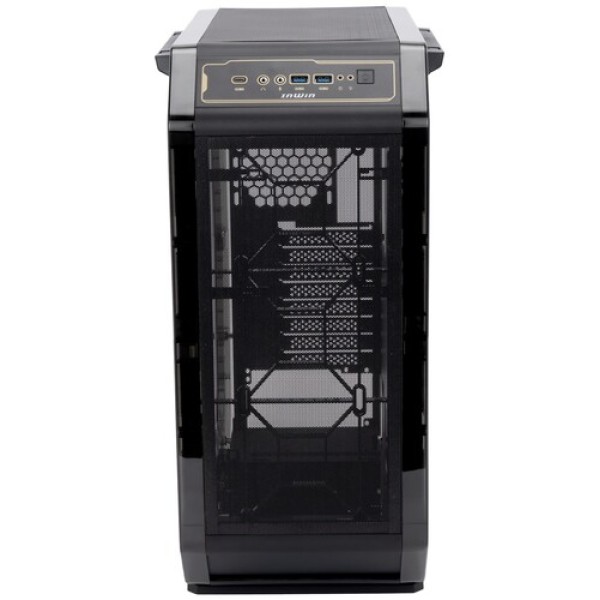 Корпус InWin AIRFORCE Phantom Black [IW-CS-AIRFORCE-BLA] черный