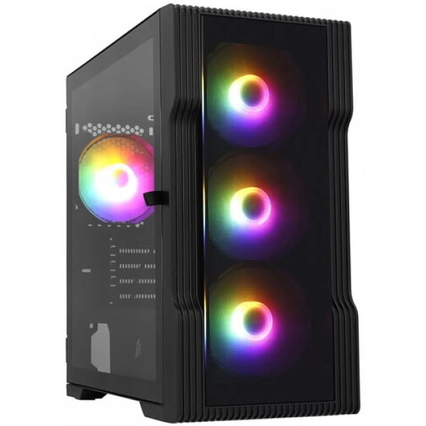 Корпус 1STPLAYER TRILOBITE T3-G [T3-G-BK-4F1] черный