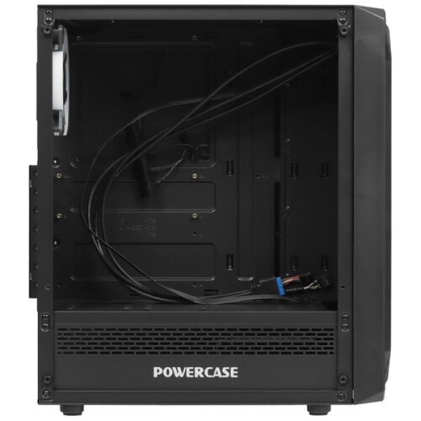 Корпус PowerCase Mistral Z4 Mesh LED [CMIZB-L4] черный