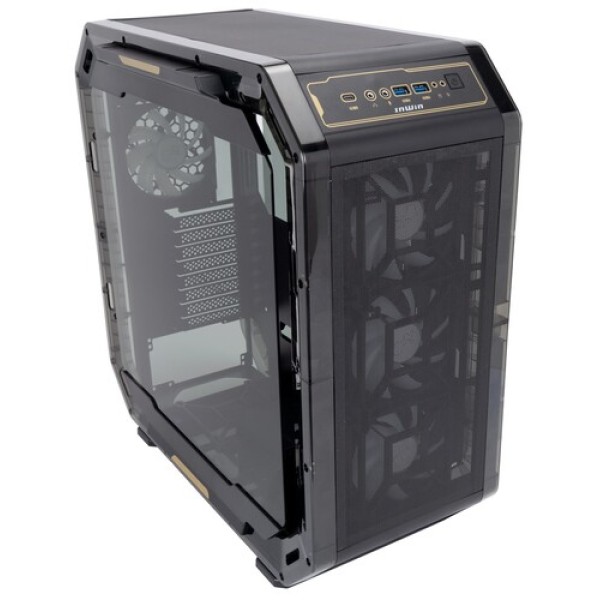 Корпус InWin AIRFORCE Phantom Black [IW-CS-AIRFORCE-BLA] черный