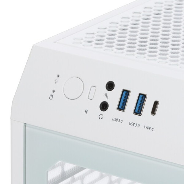 Корпус Thermaltake The Tower 200 Snow [CA-1X9-00S6WN-00] белый