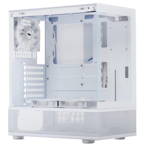 Корпус 1STPLAYER MIKU Mi7-A White [Mi7-A-WH-2F1R-W-1F1-W] белый