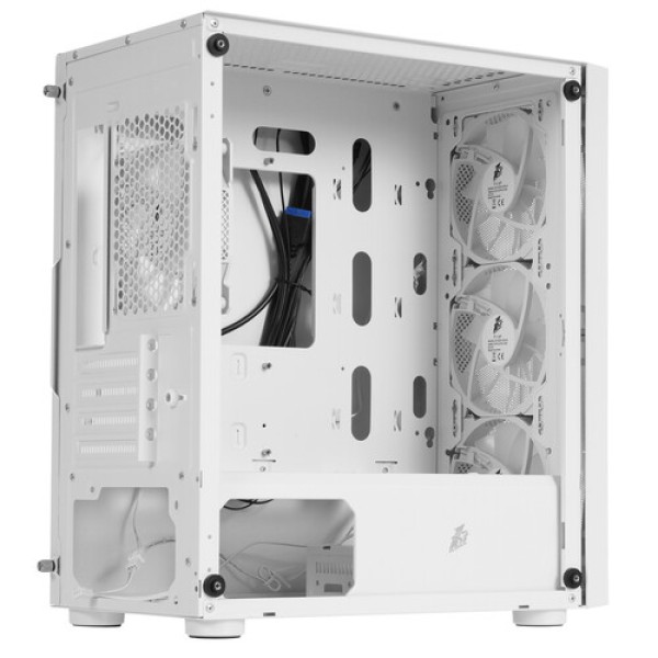 Корпус 1STPLAYER FIREBASE X3-M [X3-M-WH-4F1-W] белый