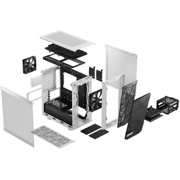Корпус Fractal Design Meshify 2 Mini [FD-C-MES2M-02] белый