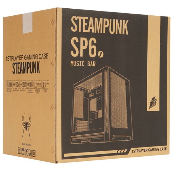 Корпус 1STPLAYER STEAM PUNK SP6 [SP6-G-WH] белый