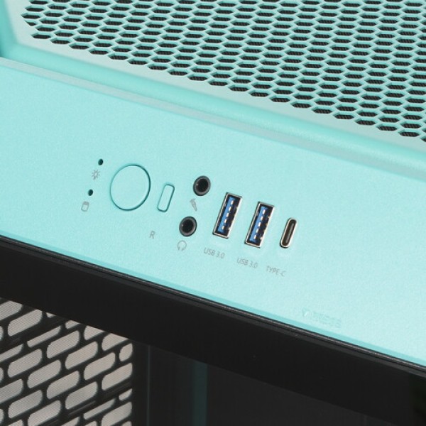 Корпус Thermaltake The Tower 300 Turquoise [CA-1Y4-00SBWN-00] бирюзовый