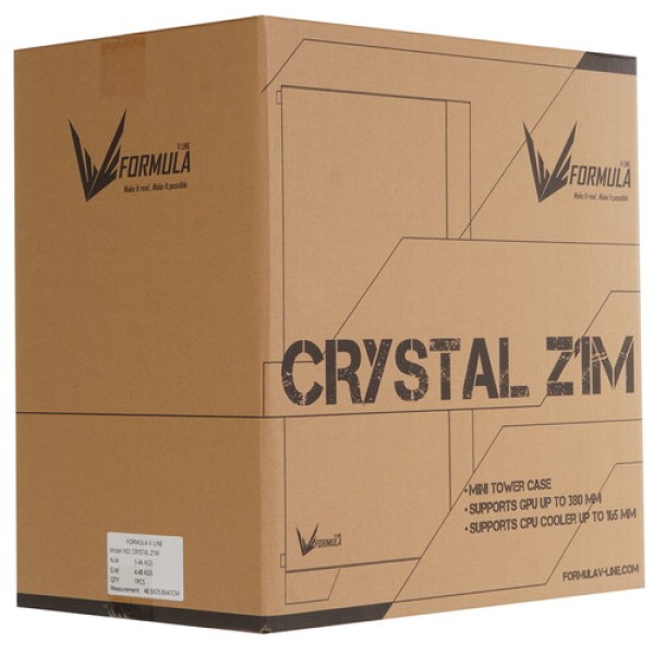 Корпус Formula Crystal Z1M [CRISTAL Z1M] черный