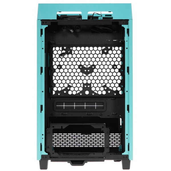 Корпус Thermaltake The Tower 100 Turquoise [CA-1R3-00SBWN-00] бирюзовый