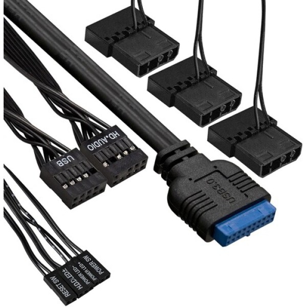 Корпус ExeGate EVO-9205-NPX500 [EX294974RUS] черный