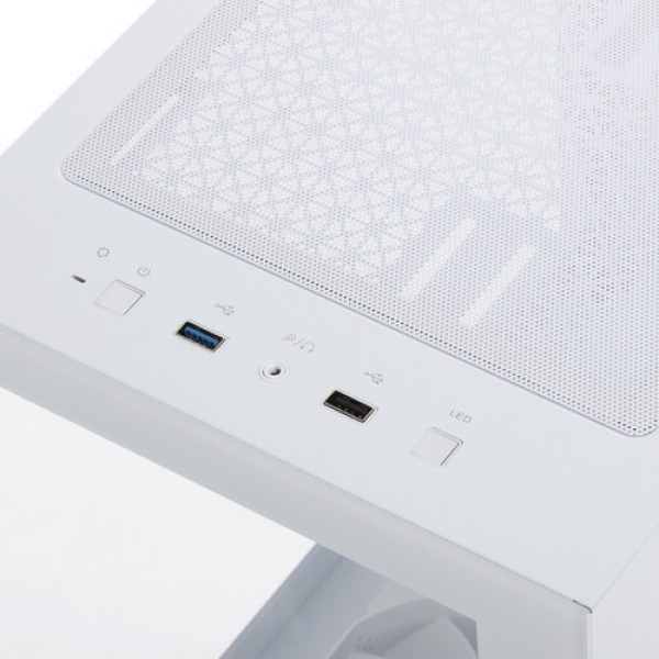 Корпус 1STPLAYER MIKU Mi7-A White [Mi7-A-WH-2F1R-W-1F1-W] белый