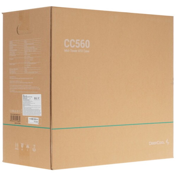 Корпус DEEPCOOL CC560 [R-CC560-BKGAA4-G-1] черный