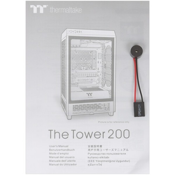 Корпус Thermaltake The Tower 200 Snow [CA-1X9-00S6WN-00] белый