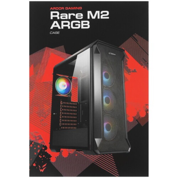 Корпус ARDOR GAMING Rare M2 ARGB черный