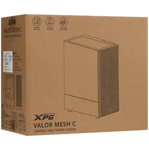 Корпус ADATA XPG VALOR MESH C [VALORMESHC4VA-BKCWW] черный