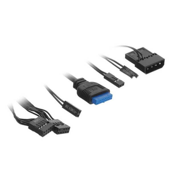 Корпус AeroCool Evo Mini [EVO Mini-G-BK-v1] черный