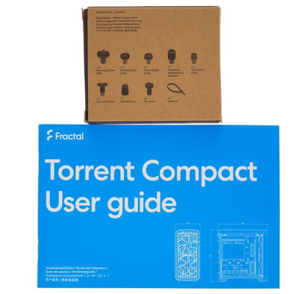 Корпус Fractal Design Torrent Compact RGB Black TG Light Tint [FD-C-TOR1C-02] черный
