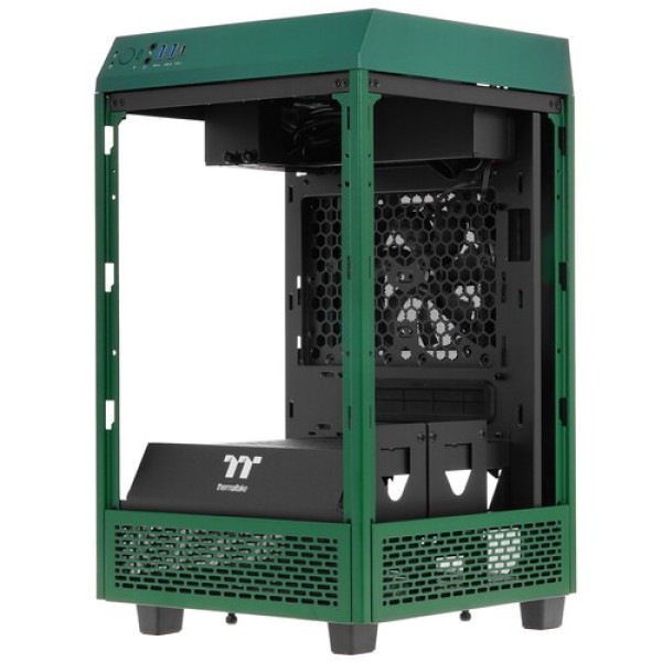 Корпус Thermaltake The Tower 100 Racing Green [CA-1R3-00SCWN-00] зеленый