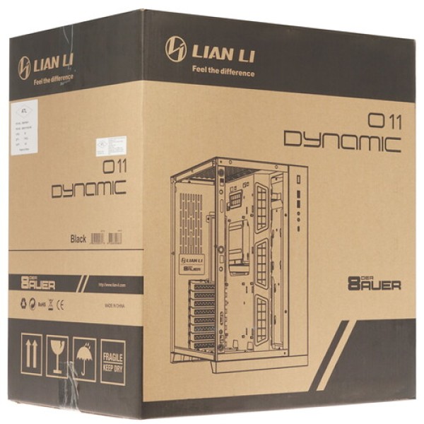Корпус LIAN LI O11 Dynamic [G99.O11DX.00] черный