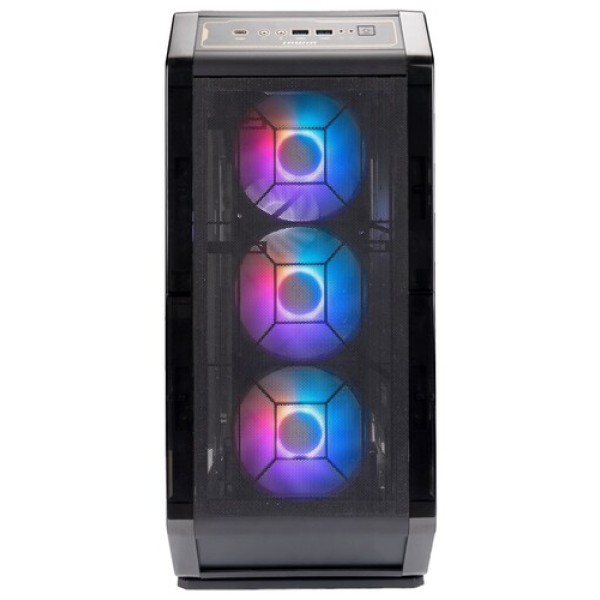 Корпус InWin AIRFORCE Phantom Black [IW-CS-AIRFORCE-BLA] черный