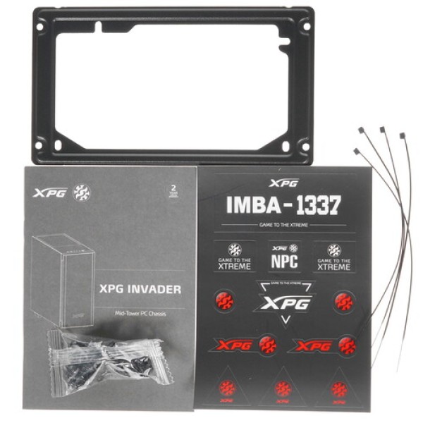 Корпус ADATA XPG INVADER [INVADER-BKCWW] черный