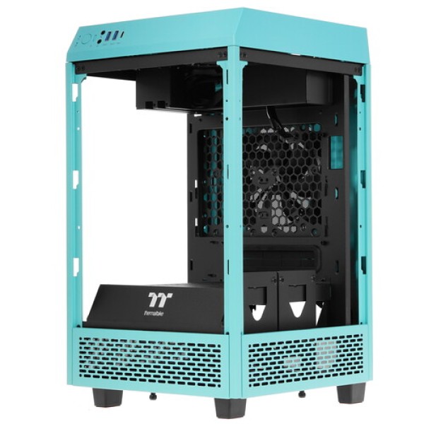 Корпус Thermaltake The Tower 100 Turquoise [CA-1R3-00SBWN-00] бирюзовый
