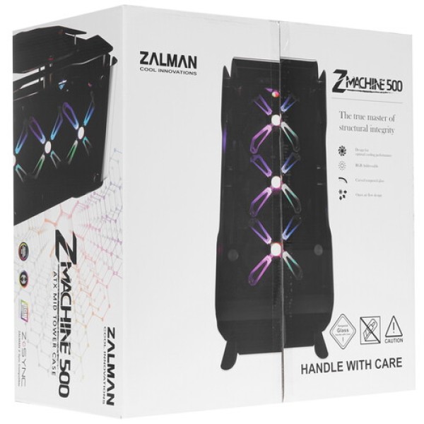 Корпус ZALMAN Z-Machine 500 [Z-Machine 500] черный