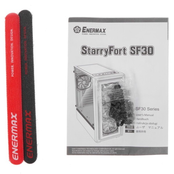 Корпус Enermax StarryFort SF30 [ECA-SF30-M1BB-ARGB] черный