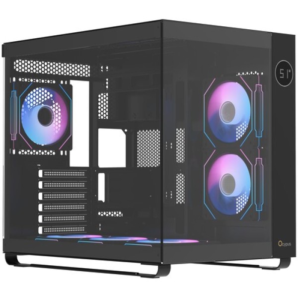 Корпус Ocypus Iota C70 ARGB [Iota-C70-BKD600XX-GL] черный