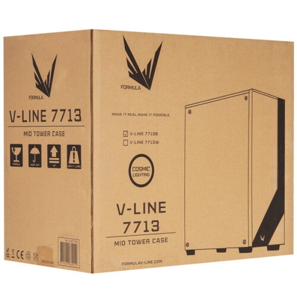 Корпус Formula V-LINE 7713 [V-LINE 7713] черный