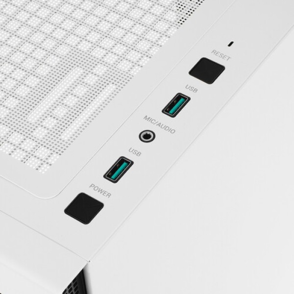 Корпус DEEPCOOL CH370 WH [R-CH370-WHNAM1-G-1] белый