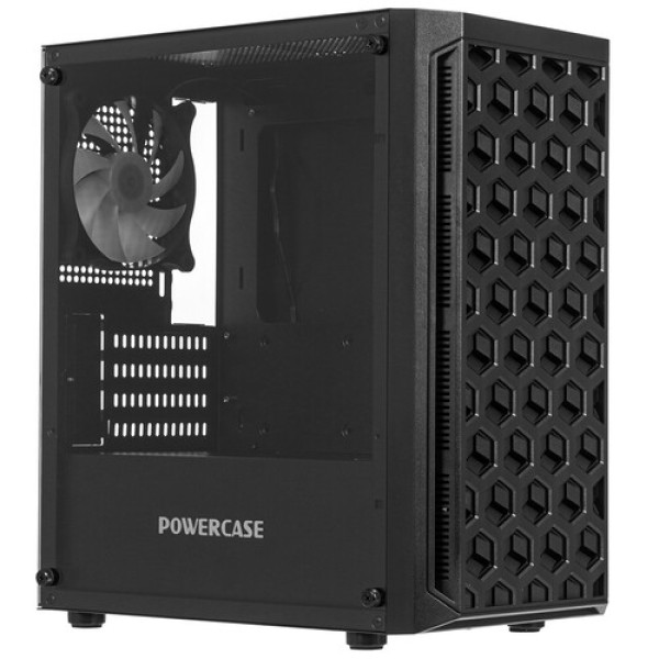 Корпус Powercase Mistral Micro T3B [CMIMTB-L3] черный