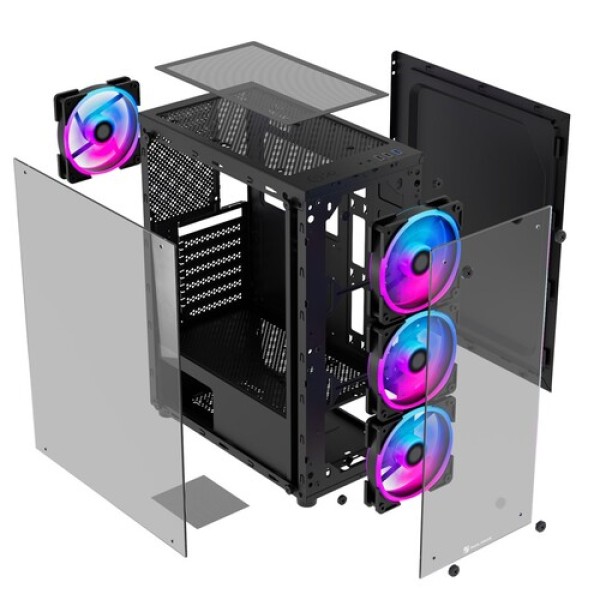 Корпус Iron Pride Warrior Z2 [УФ-00002544] черный