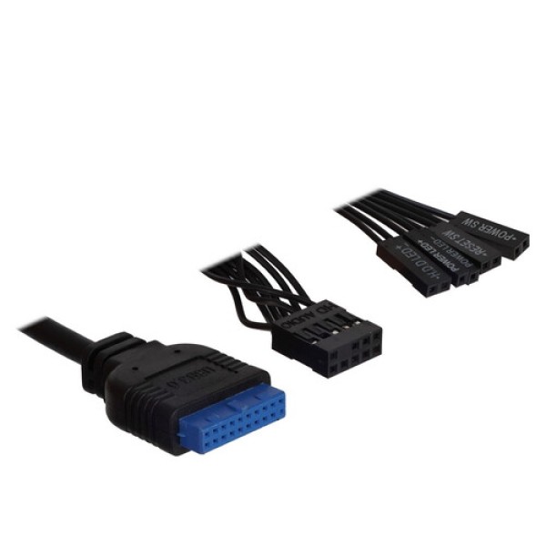 Корпус 1STPLAYER MEGAVIEW MV6-TP [MV6-TP-BK] черный