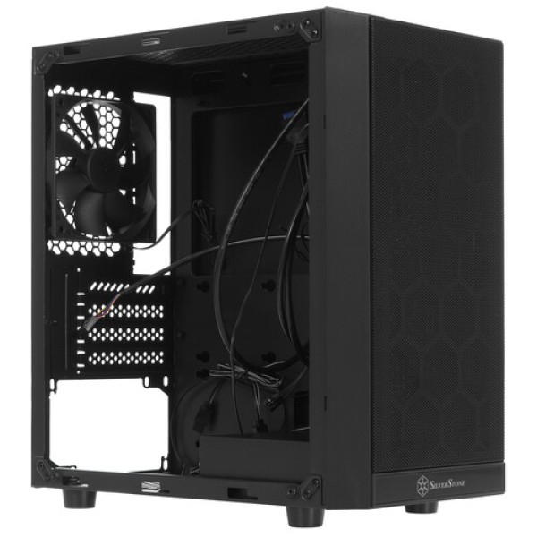 Корпус Silverstone Precision PS15 PRO [SST-PS15B-PRO] черный