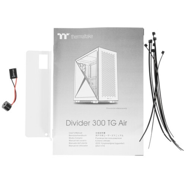 Корпус Thermaltake Divider 300 TG Air Snow [CA-1S2-00M6WN-02] белый