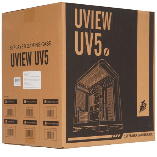 Корпус 1STPLAYER UVIEW UV5 [UV5-BK] черный