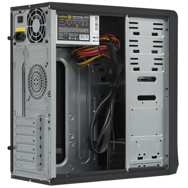 Корпус ExeGate CP-603-CP500 [EX278393RUS] черный