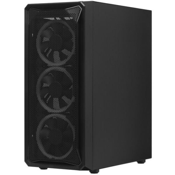 Корпус PowerCase Mistral Z4 Mesh RGB [CMIZB-R4] черный