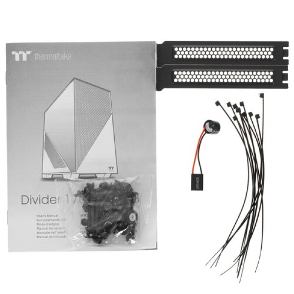 Корпус Thermaltake Divider 170 TG ARGB Snow [CA-1S4-00S6WN-00] белый