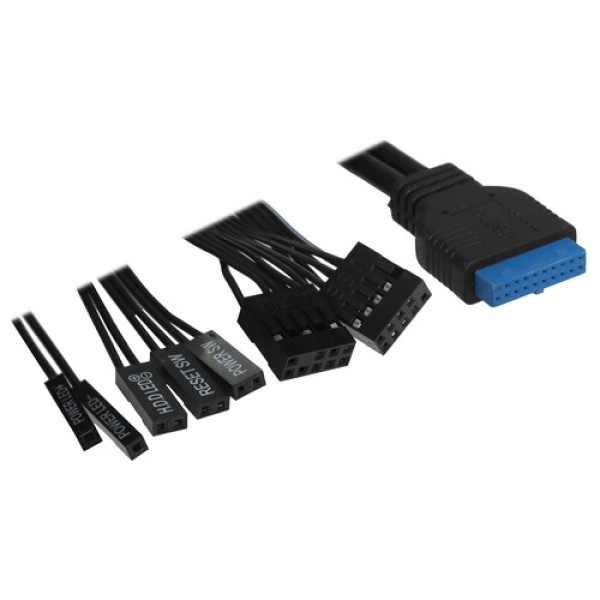 Корпус ExeGate CP-603-CP500 [EX278393RUS] черный