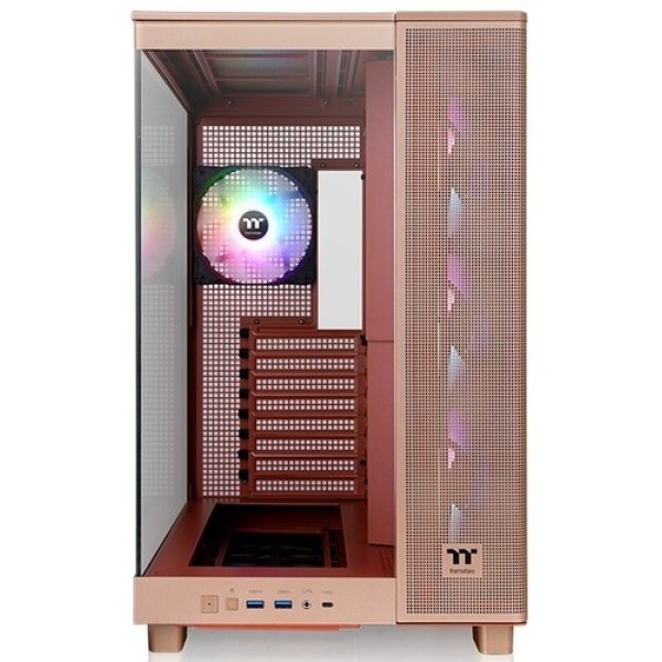 Корпус Thermaltake View 380 XL TG ARGB Gravel Sand [CA-11E-00MGWN-00] коричневый
