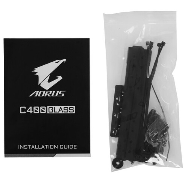 Корпус GIGABYTE AORUS C400 GLASS [GB-AC400G] черный