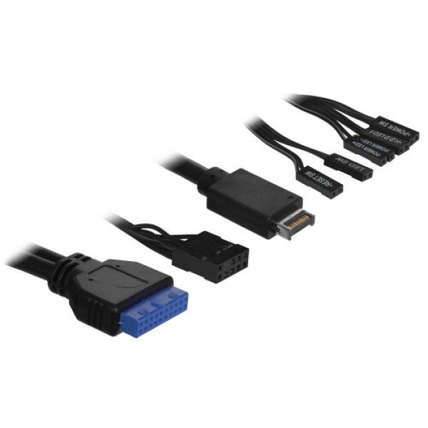 Корпус ExeGate XP-332UC-XP450 [EX287374RUS] черный