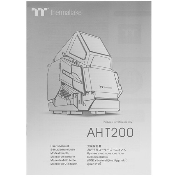 Корпус Thermaltake AH T200 Racing Green [CA-1R4-00SCWN-00] зеленый