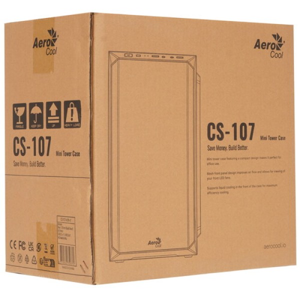 Корпус AeroCool CS-107 [ACCS-PC14012.11] черный